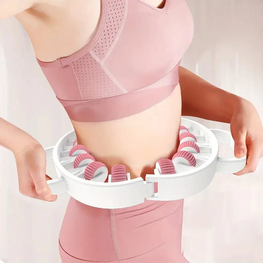 12 Wheel Muscle Roller Massager for Deep Tissue Relief